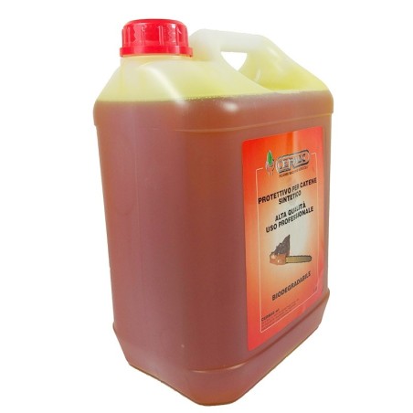 Olio protettivo per catena motosega professionale sintetico 5 lt