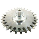 Spollonatore decespugliatore con salvacorteccia universale 270 mm