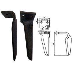 Dente per erpice rotante dominator dx piatto 100 x 12 offerta