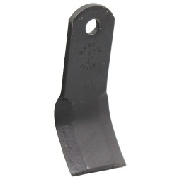 Coltello per trincia a Y - 40 x 6 x 130 con foro 12,5 mm in offerta
