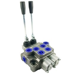 Distributore idraulico ML 3/8" doppio effetto a 2 leve in offerta