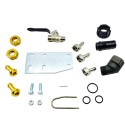 Kit montaggio per gruppi comando Annovi Reverberi VDR 50 a distanza + 1 rubinetto