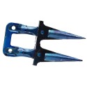 Dente doppio semifitto per falciatrice Gribaldi & Salvia - Tipo Nuovo