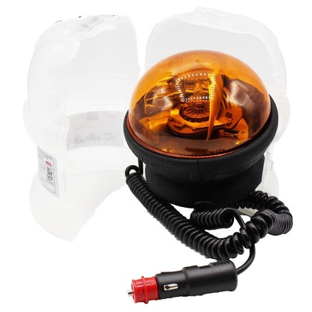 Lampeggiante Ellipse magnetico ventosa bivoltaggio 12/24 V girofaro