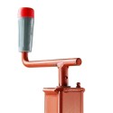 Servotimone telescopico piede appoggio per rimorchi agricoli 70x600 Simol