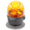 Lampeggiante trattore magnetico e ventosa 12 V microboule-r Sirena - girofaro