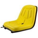 Sedile trattore giallo con guide regolabili Gopart TS13000GP 