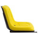 Sedile trattore giallo con guide regolabili Gopart TS13000GP 