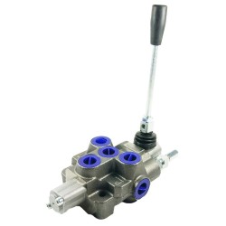 Distributore idraulico 1 leva MD 3/8" Semplice Effetto + posizionatore