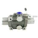 Distributore idraulico MD 3/8" semplice effetto a 1 leva + posizionatore oleodinamico