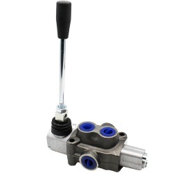 Distributore idraulico 1 leva 3/8" Doppio Effetto e posizionatore