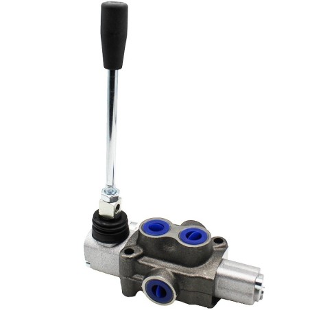 Distributore idraulico 1 leva 3/8" Doppio Effetto e posizionatore