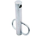 Spinotto d'attacco traino 135 x 25 mm con maniglia
