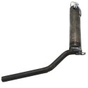 Perno con maniglia per attacco attrezzi fornito con spina a scatto - 110x28mm