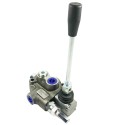 Distributore idraulico MD 3/8" semplice effetto a 1 leva oleodinamico