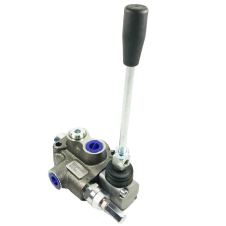 Distributore idraulico MD 3/8" semplice effetto a 1 leva oleodinamico