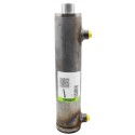 Pistone idraulico doppio effetto 535x60x35 Corsa 400 mm Cilindro oleodinamico