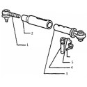 Stabilizzatore laterale rigido completo per trattore Fiat Frutteto