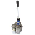 Distributore idraulico MD 3/8" doppio effetto con doppia velocità a 1 leva per spaccalegna oleodinamico