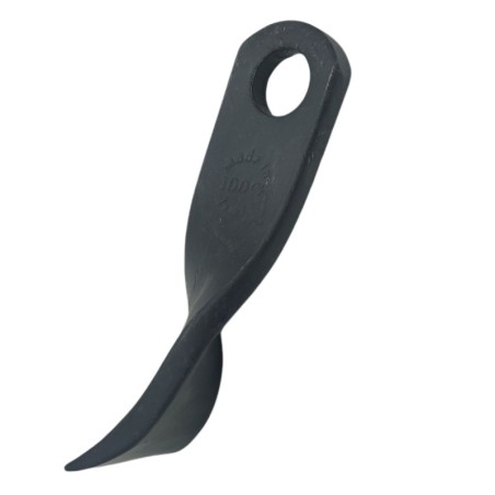 Coltello per trincia a spatola 40x10x103 con foro 20,5 mm