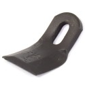Coltello per trincia a Y - 40 x 5 x 82 con asola 30 x 14 mm Zappator