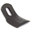 Coltello per trincia a Y - 40 x 5 x 82 con asola 30 x 14 mm Zappator