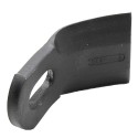 Coltello per trincia a Y - 40 x 5 x 82 con asola 30 x 14 mm Zappator