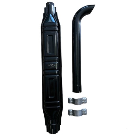 Kit marmitta trattore Fiat New Holland prolunga curva lunga