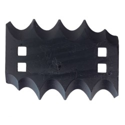 Coltello orizzontale dx carro miscelatore Faresin 140x100x6