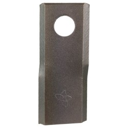 Coltello elicoidale sx falciatrice rotativa 93x40 foro 16mm Stella