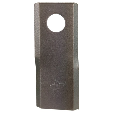 Coltello elicoidale dx falciatrice rotativa 98x45 foro 16mm