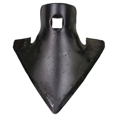 Vomere a lancia per molle flex vibrocoltivatori 175x155x4