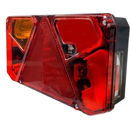 Fanale posteriore Sx 4 luci per trattore rimorchio 12/24V