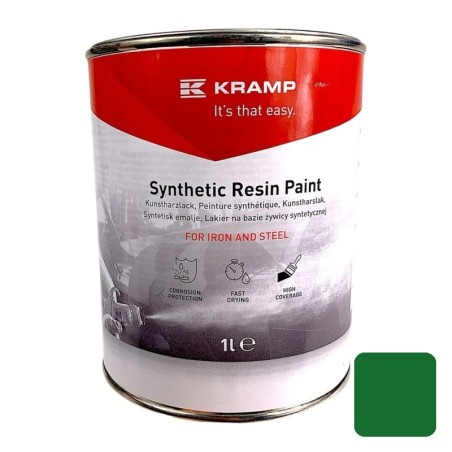 Vernice verde scuro per componenti Claas - 1 Litro
