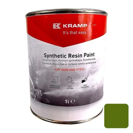 Vernice colore verde per attrezzature Krone dal 1991