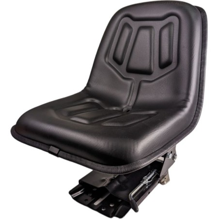 Sedile trattore con molleggio verticale modello stretto PVC