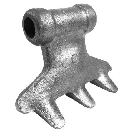 Mazza dentata per trincia Tortella foro 22.5mm