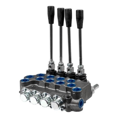 Distributore idraulico ML 3/8" doppio effetto a 4 leve in offerta