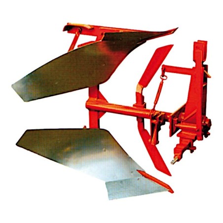 Aratro monovomere reversibile voltaorecchio trattore 25-30cv
