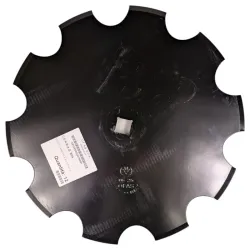 Disco dentato per frangizolle 410mm quadro 26mm spessore 3mm