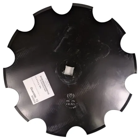 Disco dentato per frangizolle 560mm quadro 31mm spessore 4,5