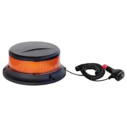 Lampeggiante a LED base piana magnetica - 12/24V