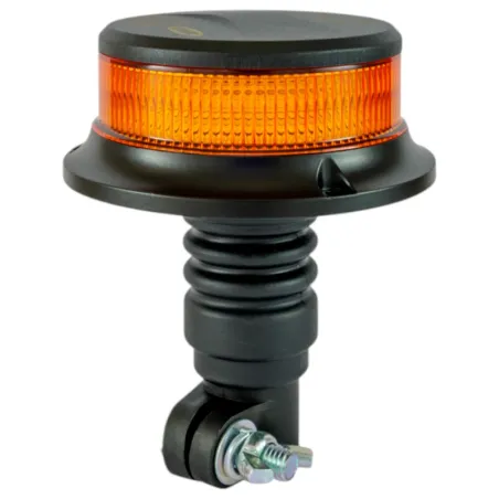 Lampeggiante a LED base asta flessibile - 12/24V