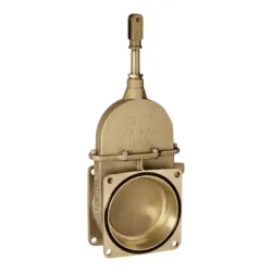 Saracinesca stantuffo 2 flange carro botte spandiliquame 4"