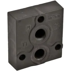 Testata chiusura elettrodistributore idraulico Bosch Rexroth