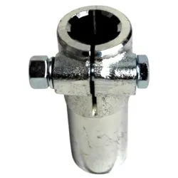 Bussola scanalata con bullone PTO trattore 1"3/8 Z6 x 80mm